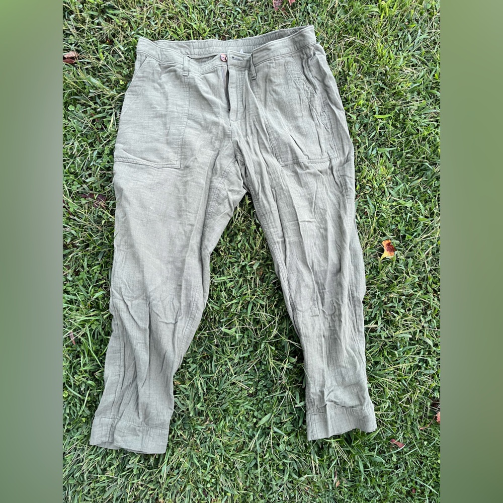 Old Navy Women's Olive Wide Leg Pants
